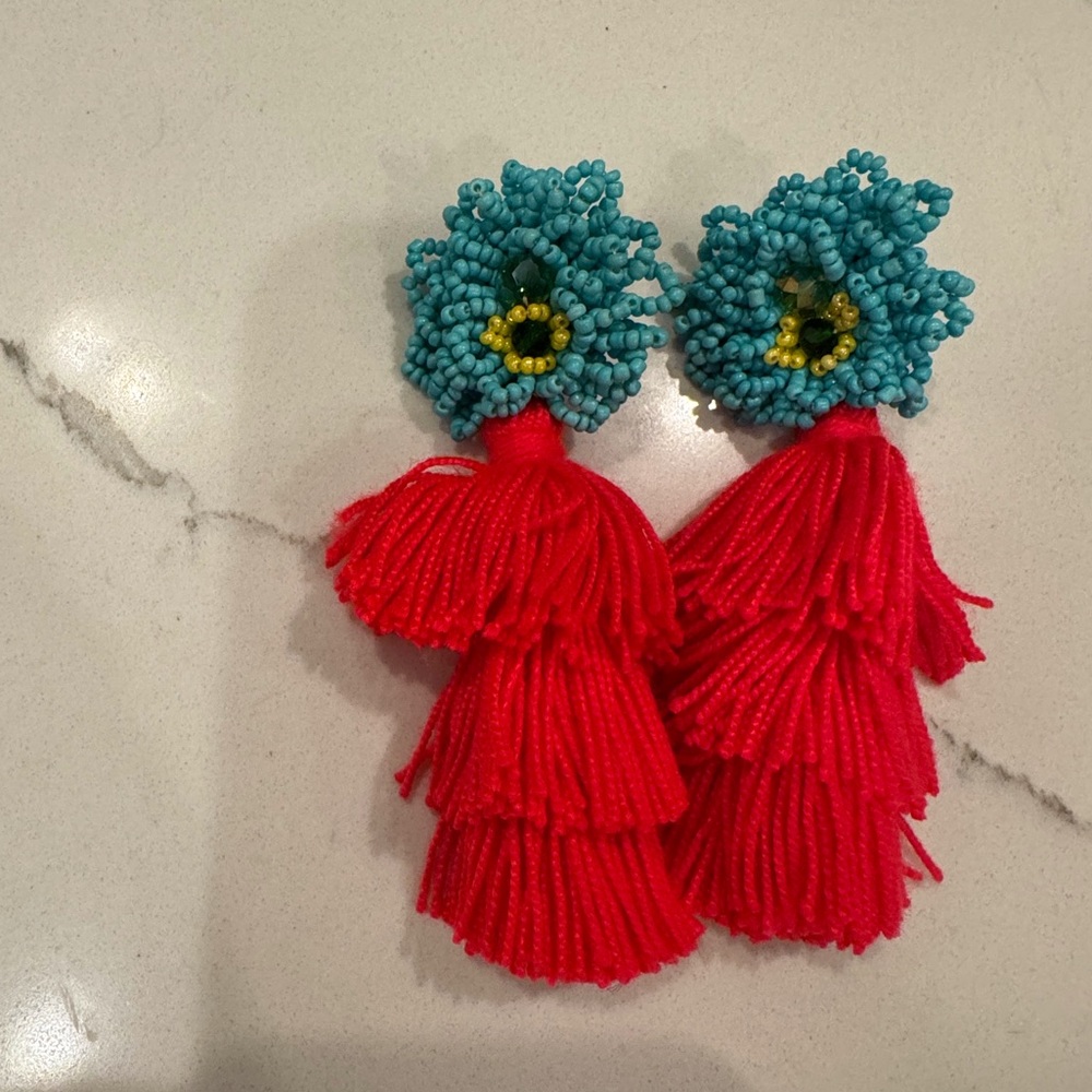 Tuckernuck fringe earrings
